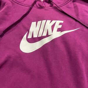 Nike Magenta Sweatshirt with White Logo